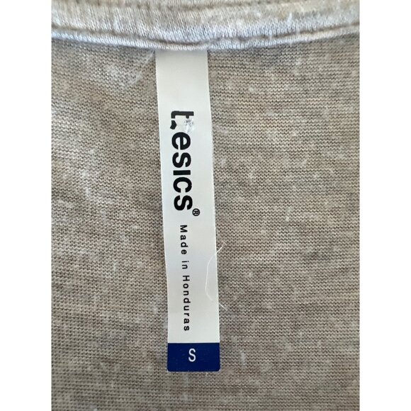 Tresics V-Neck Oatmeal T-Shirt S - Picture 3 of 4